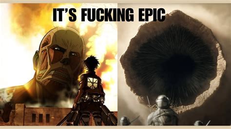 I put Attack on Titan Music Over Muv.